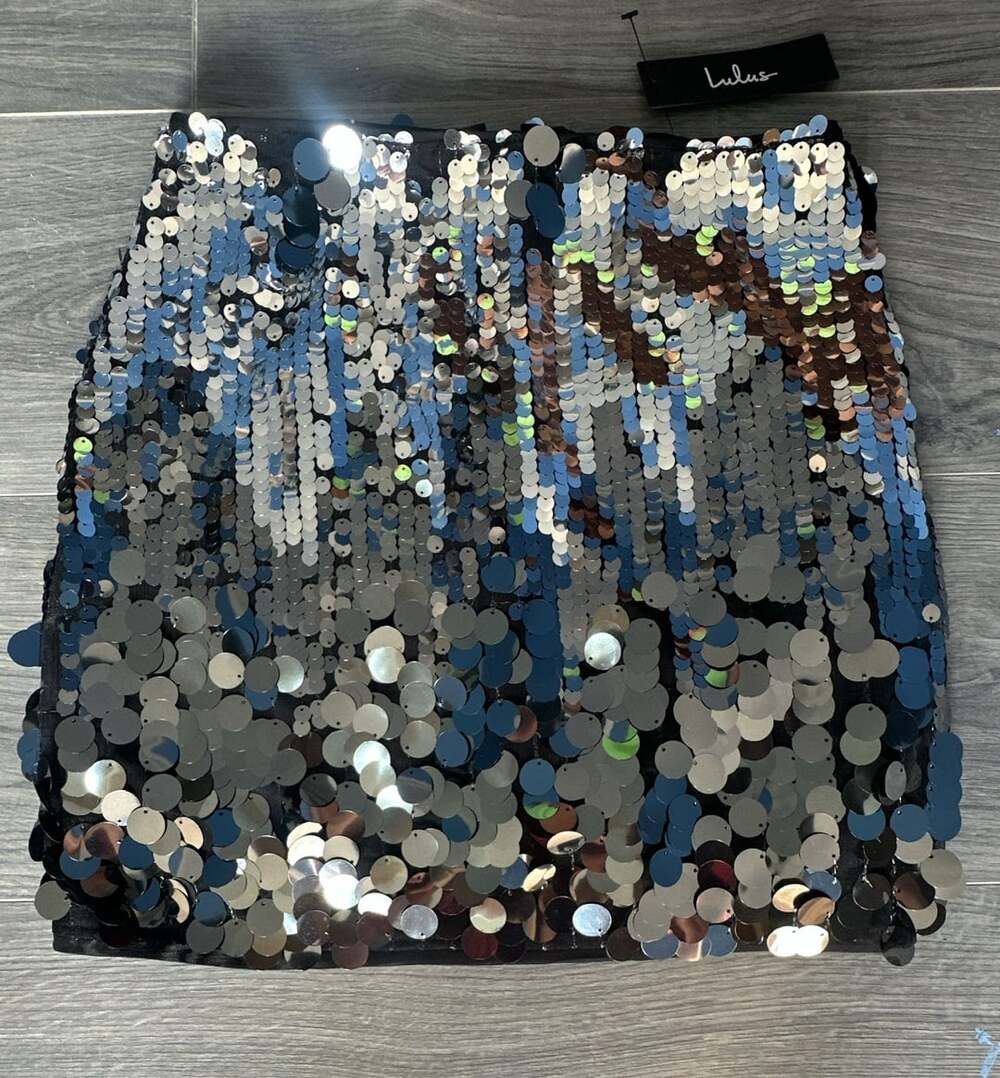 Lulus Radiant Twinkle Sequin Mini Skirt